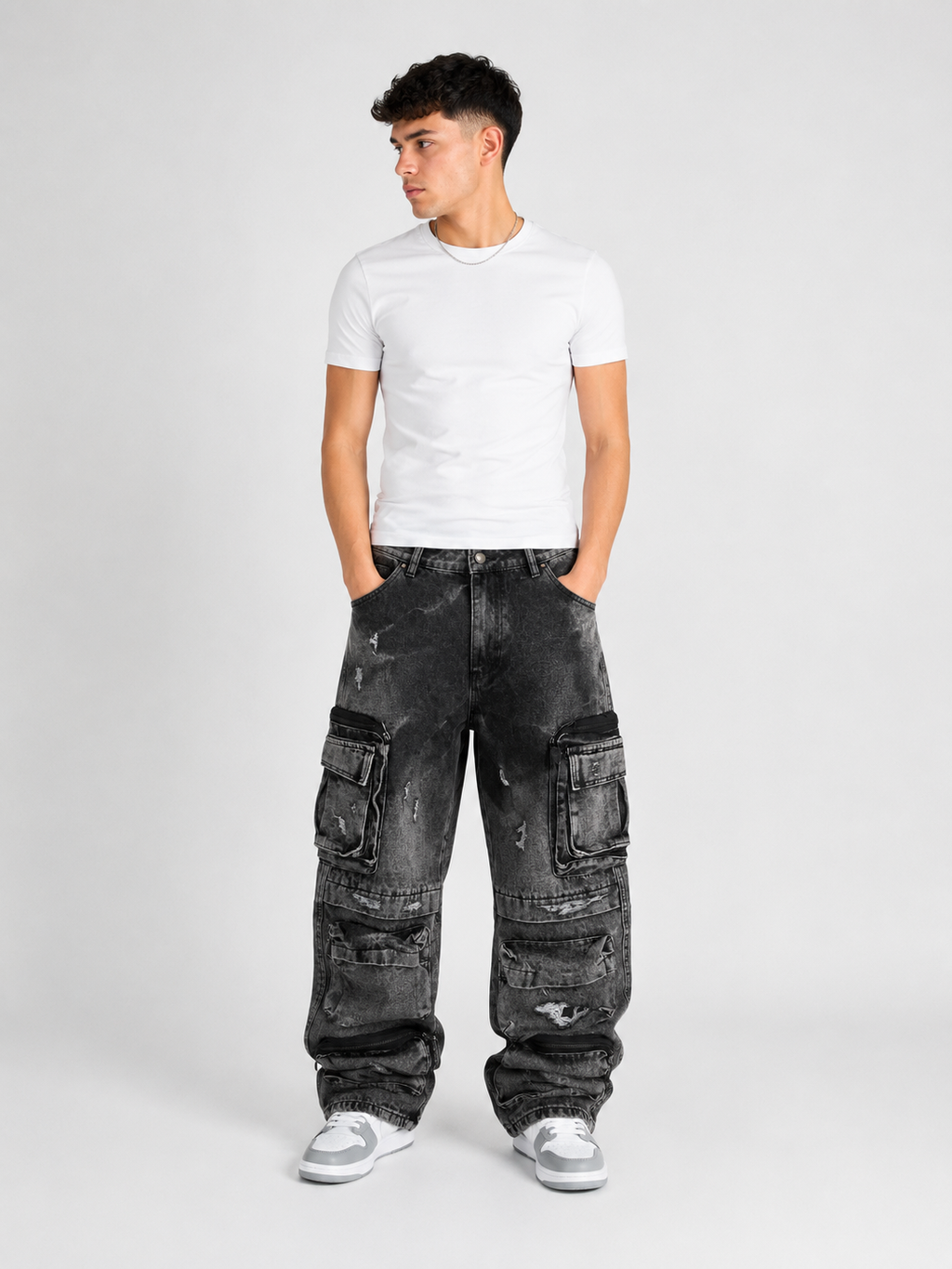Cargo Pants Destroyed