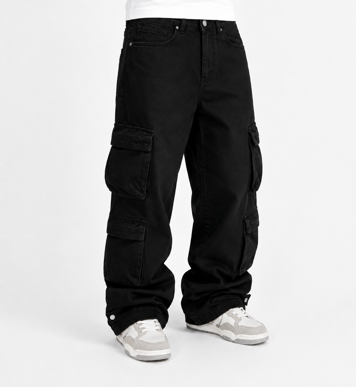 Cargo Baggy Black