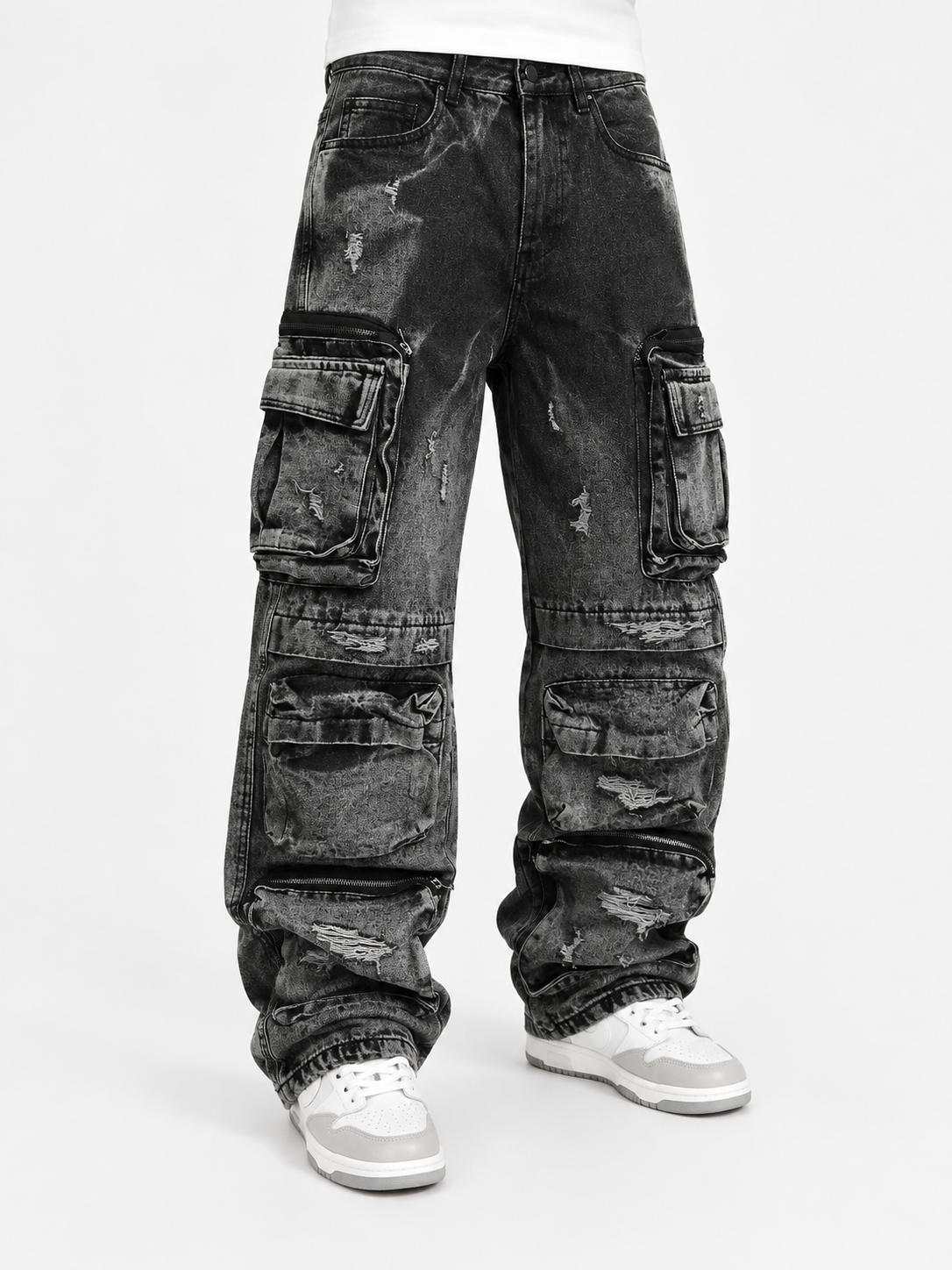Cargo Pants Destroyed