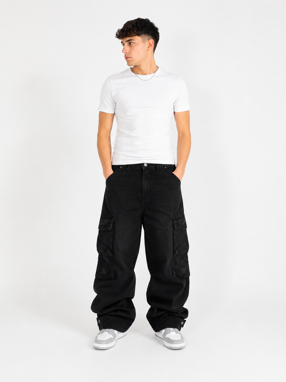 Cargo Baggy Black